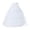 White, variant on Ediodpoh Womens Skirts Women's 3 A Line Floor Length Wedding Gown Petticoat Underskirt Big Train Hard Mesh Bridal Accessory White One Size