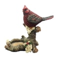 thumbnail image 2 of Statue d'Oiseau en Résine Ornement d'Arbre Extérieur, Matériau Résistant aux Intempéries et Imperméable, Conception Réaliste d'Intégration de Branches, Couleur Vibrante Résistante à la Décoloration, pour Déco de Cour, Jardin, Clôture d'Arbre, 2 of 6