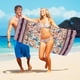 thumbnail image 5 of Microfiber Beach Towel Super Colorful Bath Towel Sandproof Beach Blanket Multi-Purpose Towel For Travel Swimming Pool 30x60 Inch, 5 of 8