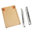 thumbnail image 6 of Rev-A-Shelf 27 Inch Tiered Cutlery Drawer Organizer with Soft Close Slides, 6 of 12
