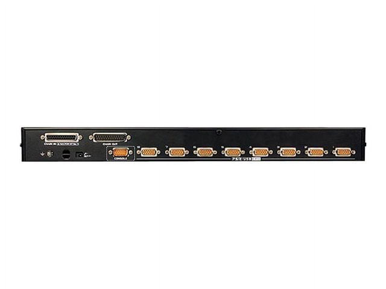 8PORT PS/2 USB CS1708A KVM SWITCH 1U RM W/ CABLES
