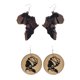 thumbnail image 1 of 2 Pares de Aretes Colgantes de affricano de Natural Elegante Aretes Colgantes Geométricos, 1 of 9