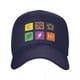 thumbnail image 5 of Gorra de béisbol Terraforming Icons para hombre y mujer, con visera protectora, snapback, C-Catan, 5 of 7