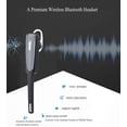 thumbnail image 6 of Lincisoonic Bluetooth Headset,Ultralight Wireless Bluetooth Earpiece V4.1 Hands Free Noise Cancelling Earphone with Mic for Business/Office/Driving, 6 of 6