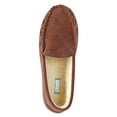 thumbnail image 6 of Willowbee Aubrey Moccasin Slippers Women I Rubber-Sole I Cow-Suede I 100% Coral Fleece Lining I Comfortable House Slippers All Spice 7 M US, 6 of 7