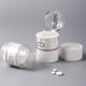 thumbnail image 1 of Pastillero semanal con cortador y triturador de pastillas | Caja de medicamentos para 7 días con cuchillas de acero inoxidable | Pastillero portátil de viaje para guardar medicamentos | 1 unidad, 1 of 7