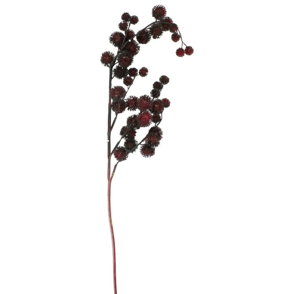 Northlight Artificial Weeping Thistle Christmas Spray - 41" - Red