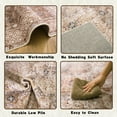 thumbnail image 5 of ASPILLOW Washable Rug, 4x6 Soft Accent Vintage Low Pile Carpet for Dining Family Room Foyer Apartment Den Light Brown, 5 of 8