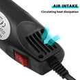 LIISANSA Adjustable Temperature Hot Air Gun 220V 50HZ 300W EU Plug