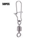 thumbnail image 5 of Giratorio de Pesca, Broche Giratorio 50pcs Giratorio de Pesca de Acero Conector inoxidable de Pesca A Presión Rodamiento Giratorio, 5 of 7