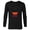 Black, variant on Disney Mickey Mouse Red Shorts Icon Sohn Family German- Long Sleeve T-Shirt for Men - Customized-White