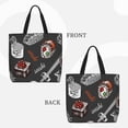 thumbnail image 4 of Sigee Japanese Sushi Hashi Print Large Capacity Zippered Tote Bag - Durable, Stylish and Versatile for Everyday Use, 4 of 9