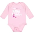 thumbnail image 3 of Inktastic Breast Cancer Awareness My Nana is a Fighter Boys or Girls Long Sleeve Baby Bodysuit, 3 of 5