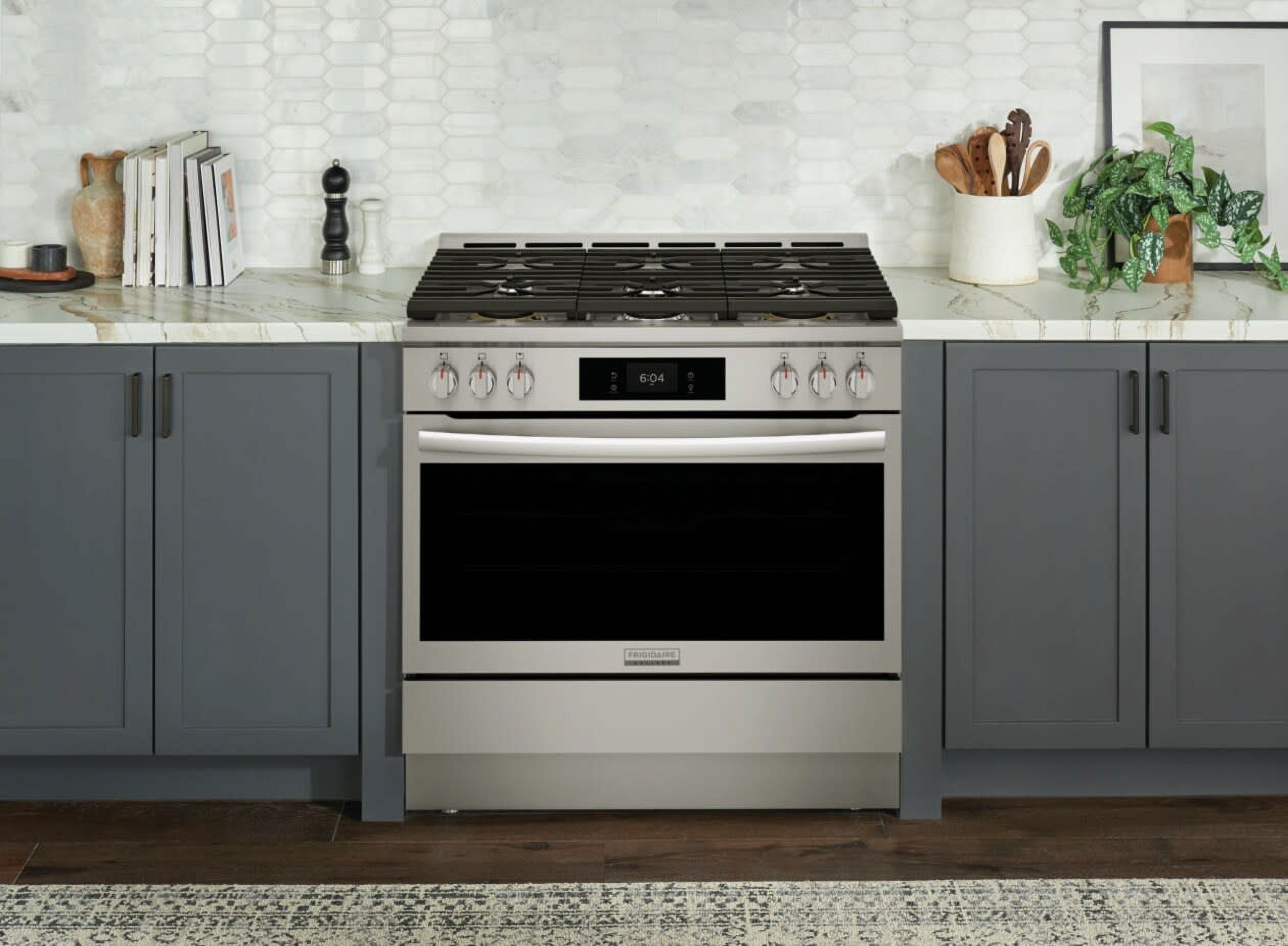 Frigidaire GCFD3661AF 36 Inch Freestanding Dual Fuel Range