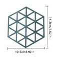 thumbnail image 4 of Estera de plástico antiescaldado Monstrate triangulo azul, 4 of 6