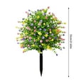 thumbnail image 2 of Card Slot Inserts Using Spherical Trees and Flowers for Boxwood Outdoor Ground Nail Decoration Ideal for Front Doors Gardens and Terraces, 2 of 5