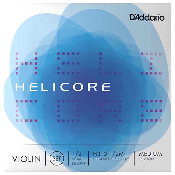 Cuerdas Daddario H310 medio metro Juego Para Violín 1 2 Tensión M Daddario H310 1/2M