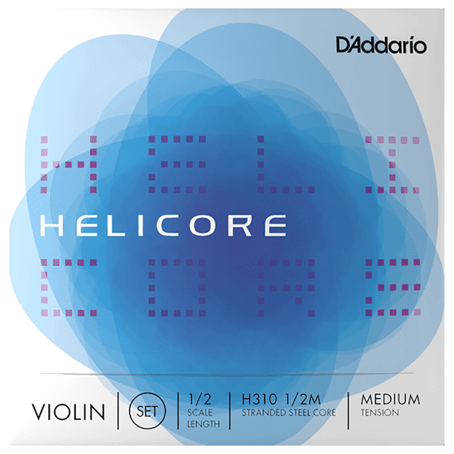 Cuerdas Daddario H310 medio metro Juego Para Violín 1 2 Tensión M Daddario H310 1/2M