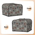 thumbnail image 3 of Pofeuu Rooster Print Toaster Cover 4 Slice, Bread Dust Cover & Fingerprint Protection, Kitchen Small Appliance Covers(Toaster Cover), 3 of 7