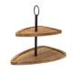 thumbnail image 1 of Botanero de Madera y Metal de 2 Niveles - Crown Baccara, 1 of 4