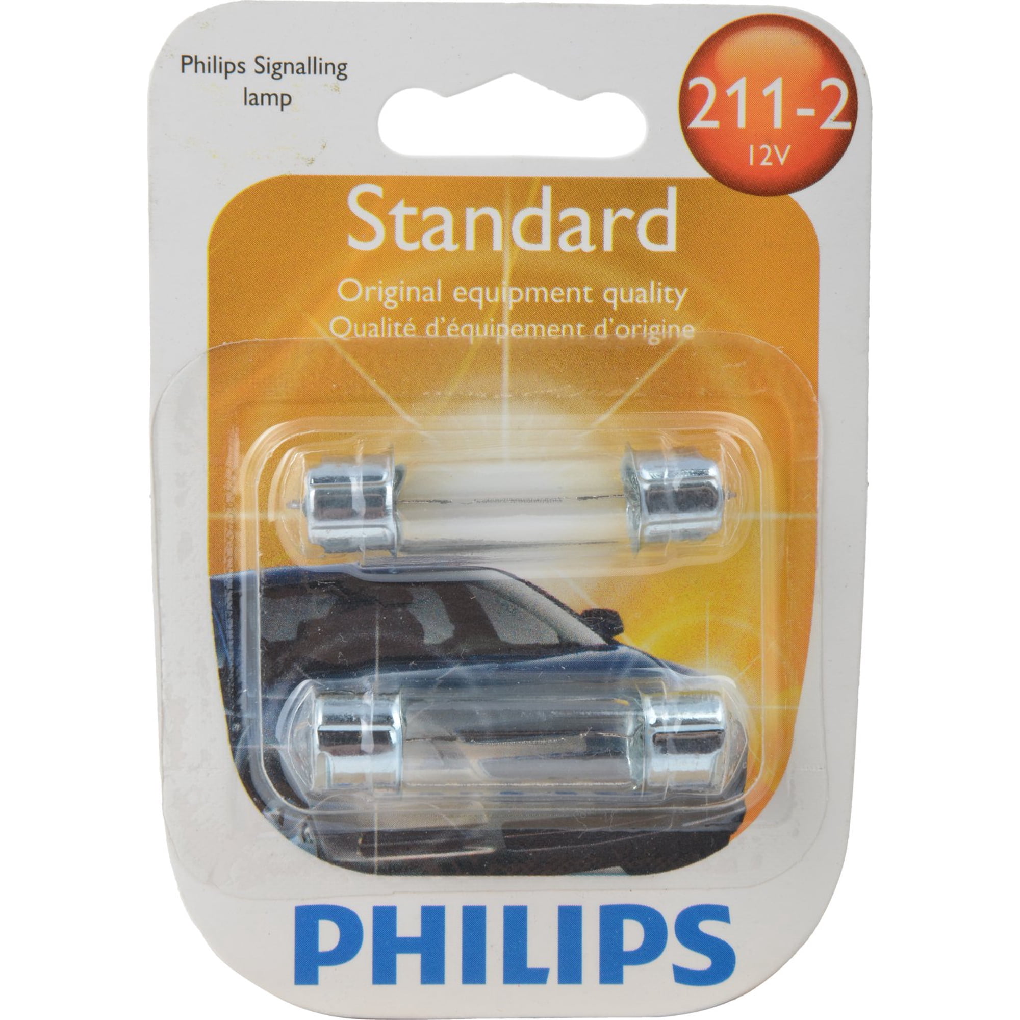 Philips Standard Miniature 211-2, Pack of 2