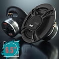 thumbnail image 3 of Pyle PL6150BK - Two-Way Component Speaker Systems - One Pair 6.5'' Two-Way Component Kit, 360 Watts w/ 4 Ohm Impedance and 1'' High-Temperature ASV Voice Coil, 3 of 7