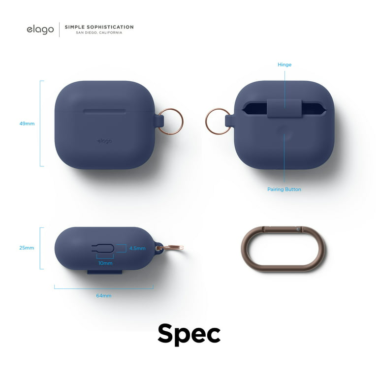 Silicone Hang Case for AirPods Pro 2 [8 Colors] - elago