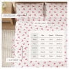 thumbnail image 4 of Great Bay Home 4-Piece 100% Turkish Cotton Flannel Sheet Set, Full, Reindeer, 4 of 5