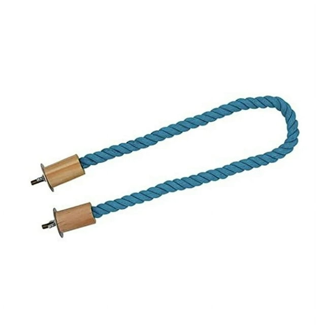 Parrot Training Toy Cage Cotton Rope Toy Paw Grinding Bendable Pet Bird Standing Stick Exercise Perches Toy for Budgies Parakeet