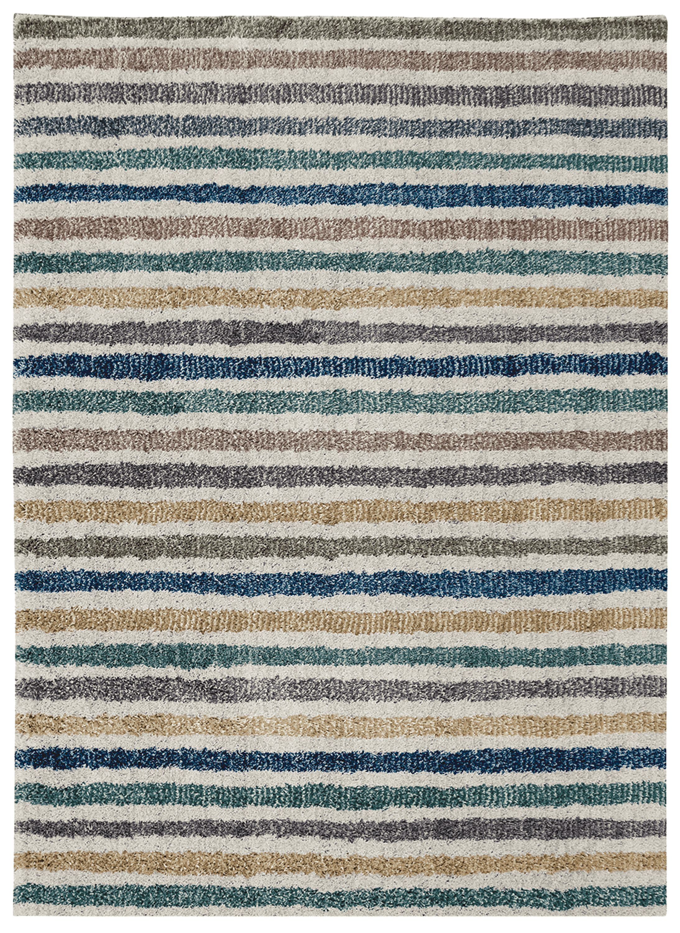 Mohawk Home Boardwalk Stripe Aqua Area Rug 8' x 10' - Walmart.com
