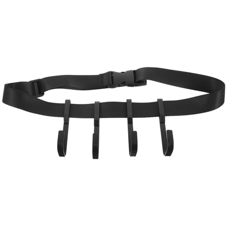 BESTYASH 1Set Hunting Tree Stand Gear Hanger with Stable Black Metal Hooks for Bow Hunting Accessories