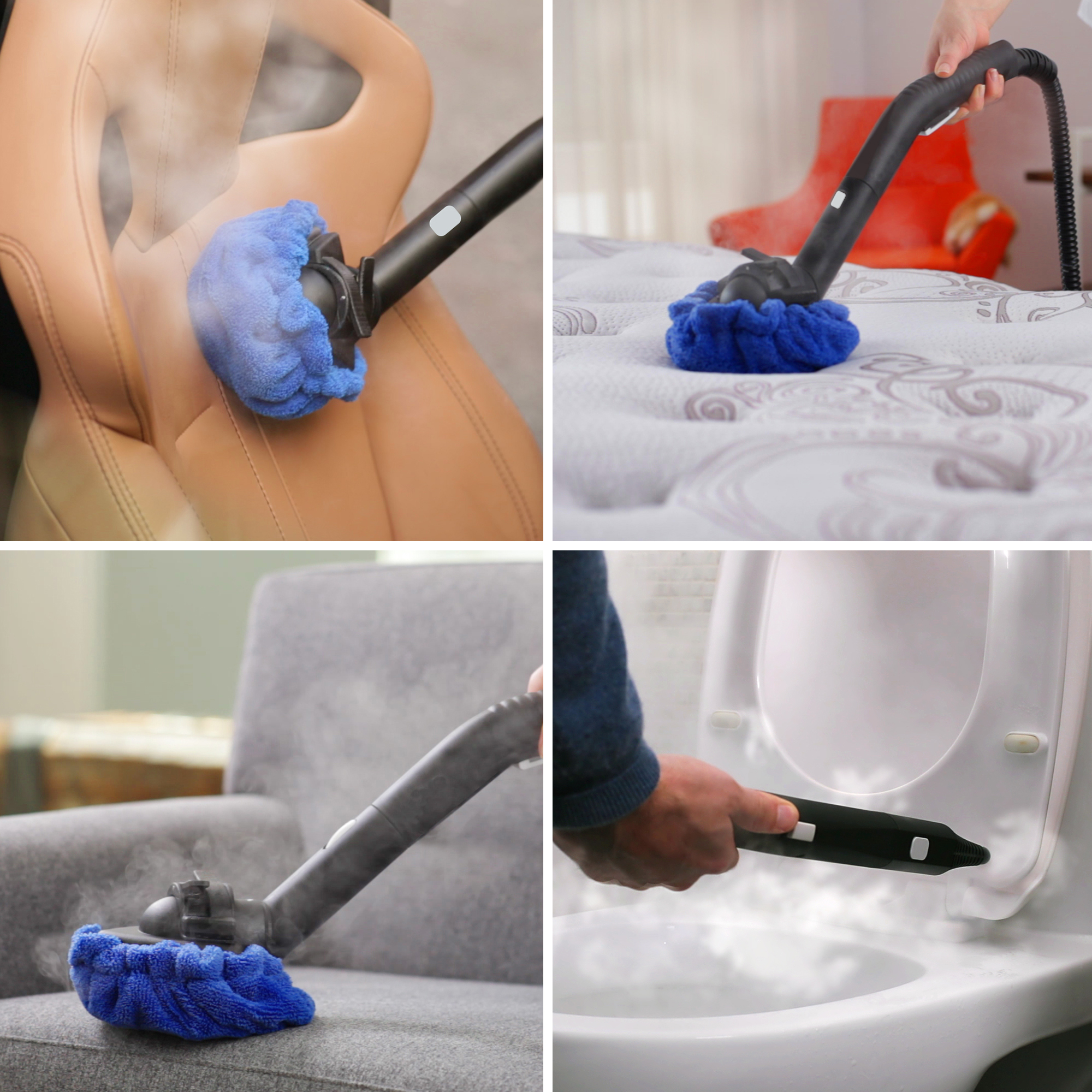 Dupray Neat Steam Cleaner Powerful Multipurpose Portable Heavy Duty Steamer for Floors, Cars, Tiles, Grout Cleaning. Chemical Free, Disinfection, for Home Use and More. Kills 99.99%* of Bacteria. - image 4 of 14
