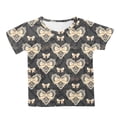 thumbnail image 4 of Godom Girls Super Soft Short Sleeve T-Shirts Quick Dry T-Shirts Kids Summer Fashion Tops Tees, 4 of 5
