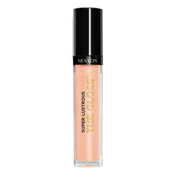 Lip Gloss by Revlon, Super Lustrous The Gloss, Non-Sticky, High Shine Finish, 205 Snow Pink
