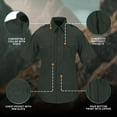 thumbnail image 6 of Propper Men's Lightweight Short Sleeve Shirt, 6 of 7