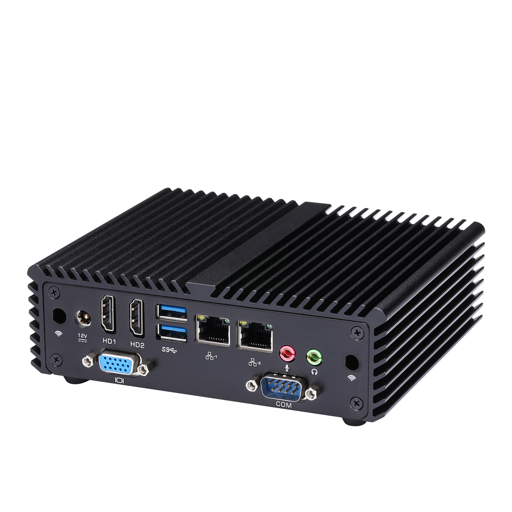 KETUOPU Mini PC K3710N with Pentium J3710 Fanless Mini PC