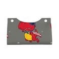 thumbnail image 4 of Lsque Dinosaur Super Hero Cartoon Printed Long Tissue Box Cover Holder, Facial Paper Organizer Dispenser,Triangle with Bottom Belt, PVC Leather Decorative Organizer, 4 of 9