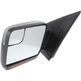 thumbnail image 3 of F-150 11-14 MIRROR LH, Non-Towing, Power, Non-Folding, Heated, Chrome, w/ Blind Spot Glass, Memory, and Signal Light, No Puddle Light, (Exc. SVT Raptor Model), 3 of 6