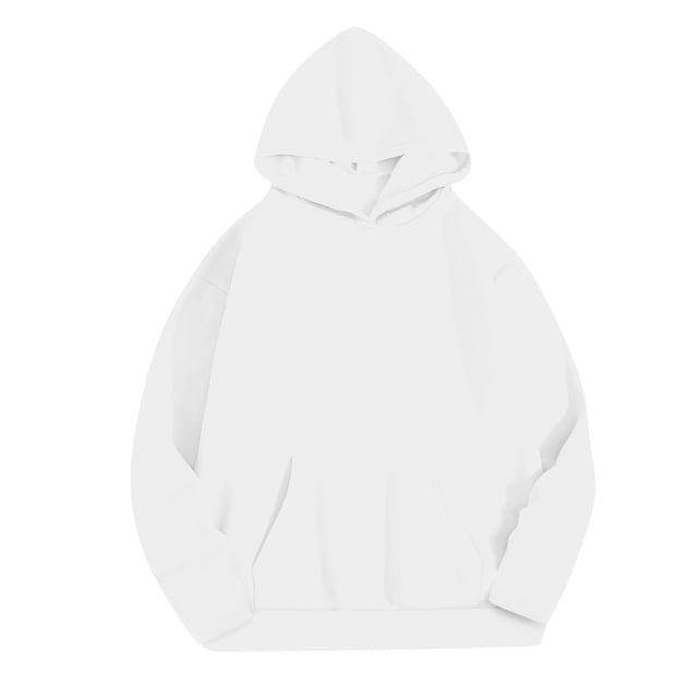 MeetoTime Sweat à Capuche à Manches Longues pour Femmes, Polaire, Grande Poche, Pull