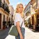 thumbnail image 5 of Women's Nylon Tote Bag Casual Crossbody Shoulder Bag Lightweight Multi-use Bag For Daily Work Travel, 5 of 6