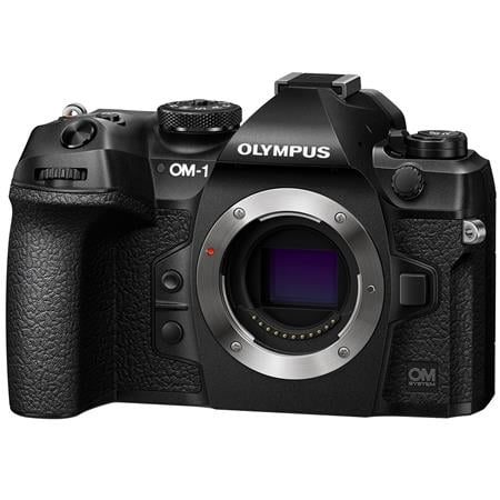 Olympus - OM SYSTEM OM-1 4K Video Mirrorless Camera Body Only - Black