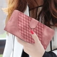 thumbnail image 2 of Flip Case for Infinix Smart 10 Flip Business Magnetic Card Holder Shockproof Leather Case Pu Leather Flip Cover Geometric Pattern, 2 of 5