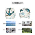 thumbnail image 7 of Naloa Anchors And Shells Beanie for Men Women Knitted Unisex Winter Hat Beanies Cap Knit Cuffed Beanies Hats, 7 of 7