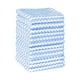 thumbnail image 1 of REGALWOVEN Pa?o de Microfibra de Limpieza, Paquete de 12 Trapos Altamente Absorbentes y Sin Pelusa, Toallas de Limpieza Reutilizables y Lavables Azules 12" x 12", 1 of 1