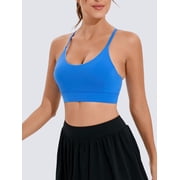 RUNNING GIRL Women’s Medium Support Sports Bra Removable Pads Y Back Mesh Back Workout Yoga Bra — $19.45 (15% off)