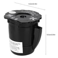 thumbnail image 2 of Coffee Filter, Universal Reusable Refillable Ground Coffee Filter Fit for K-Cup Pod 2.0 Coffee Machine Maker Accessories for Thanksgiving Day Gift Coffee Lovers, 2 of 5
