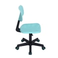 thumbnail image 3 of Kid Office Chair Rolling Adjustable Plastic, Deluxe Mesh Back Drafting Chair Adjustable, Blue Seat, 3 of 8