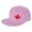 Pink, variant on Brazil Baseball Cap Print Couple Hat Summer Outdoor Sun Adjustable Unisex Casual Travel Visor Brown Brown