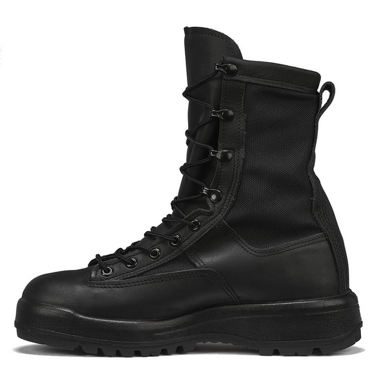 NWT Belleville 700V Wide Black Goretex Waterproof Combat Boots Size 13.5 W 5.5 REGULAR NIB BELLEVILLE WATERPROOF GORE-TEX DUTY BOOTS  main image 2