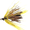Yellow moth, variant on Artificial Fishing Baits Decoy Lures Saltwater Streamers Fly Fishing Lures Baits Fishing Accessories Easy to Use